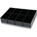 Kit de compartimentage A8-1 B55xT79xH47mm ESD8 unités .RAACO