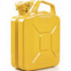 Bidon de carburant 5l Jaune zinc RAL 1018 tôle dacier-L230xB120xH310mm VALPRO