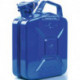 Bidon de carburant 5l Bleu RAL 5005 tôle dacier-L230xB120xH310mm VALPRO