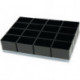 Kit de compartimentage A9-1 B39xT55xH47mm ESD16 unités .RAACO