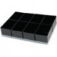 Kit de compartimentage A8-1 B55xT79xH47mm ESD8 unités .RAACO