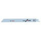 Lame de scie sabreS 1025 VF L.200mm B.19mm TPI 10-14 18-26mm 5 St./Karte