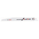 Lame de scie sabre S 3456 XF L.200mm B.19mm TPI 6-12 21-43mm 25 St./Karte