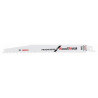 Lame de scie sabre S 3456 XF L.200mm B.19mm TPI 6-12 21-43mm 25 St./Karte