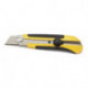 Cutter L.180mm lames 25mm S.0,7mm avec vis Stanley
