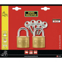 Jeu de cadenas Duo 222 30 épaisseur anse 5 mm hauteur anse 16 mm