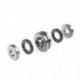 Roulements à rouleaux cylindriques axiaux à aiguilles ZARN4090 TN -20 b.+120 degrés INA