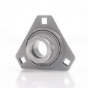 Unité de boîtier à bride RATR20 Int 20mm triangulaire INA