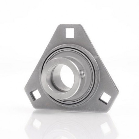 Unité de boîtier à bride RATR25 Int 25mm triangulaire INA