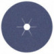 Disque en fibres D. 180 mm granulation 60 INOX corindon zirconien (Par 25)