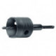 Trépan à percussion D. nominal 80 mm longueur totale 180 mm hexagonal