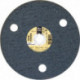 Disque abrasif TWINPOWER D.125mm droit K.80 Krt.