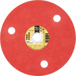 Disque abrasif TWINPOWER D.125mm droit K.80 Krt.