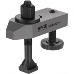 Fer de serrage Nr.6314V pour rainures 22mm Spann-H.16-65mm Vis de serrage M20x22x160mm AMF