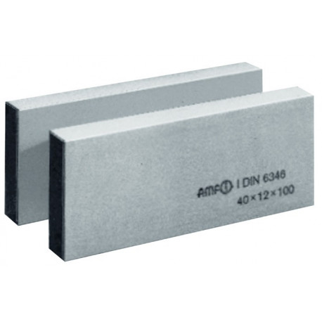 Bloc parralèle DIN 6346P H10xB3,2xL63mm Ultra précis AMF