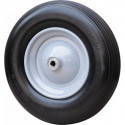 Roue polymère Rad-D. Largeur de roue 400 mm 100 mm entièrement moussée, axe CAPITO compris