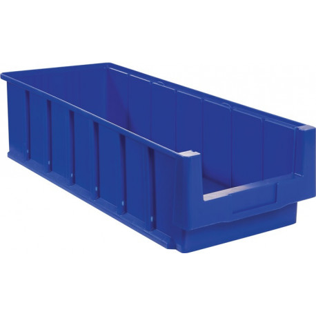 Boîte pour étagère VKB L600xB230xH150mm bleu PP LA-KA-PE (Par 5)
