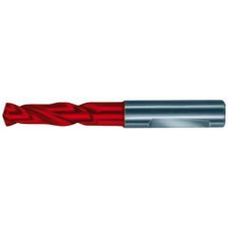 Foret hélicoïdal en carbure monobloc, SuperLine 3 x D, type RT 100 U, DIN 6537, queue (DIN) cylindrique, 6535-HE, surface FIRE, Ø m7 : 15,70 mm