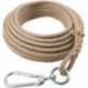 Corde de seau 25 m tournée en 4 brins, avec boucle 16 mm BRAUN