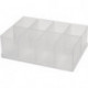 Kit de compartimentage 8pièces transp. p. n° 871528871553-871557871561 8xBA8-1 (Par 8)
