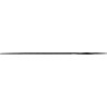 Lime à clé DIN 7283 A-F L. 100 mm section 3,2 mm coupe 2 rond sans manche PROMAT