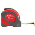 Mètre-ruban de poche Big T L.5m, l. bande19mm jaune cl. précision I avec touche stop SOLA