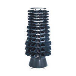 Tour pivotante H. 1600 mm 104 godets ouverts 3 tailles Couronne à roulements à rouleaux en PP RAACO