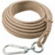Corde de seau 25 m tournée en 4 brins, avec boucle 16 mm BRAUN