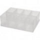 Kit de compartimentage 8pièces transp. p. n° 871528871553-871557871561 8xBA8-1 (Par 8)