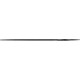 Lime à clé DIN 7283 A-F L. 100 mm section 3,2 mm coupe 2 rond sans manche PROMAT