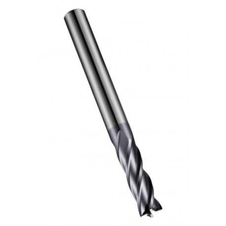 Fraise S944 Werksnorm D.2.5mm Gesamt-L.38mm HM TiAlN 30 degrés Z.4 DORMER