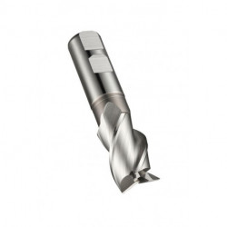 Fraise C336 DIN 844 K D.25mm Coupe-L.45mm HSS-E-PM Brut 40 degrés Z.3 DO