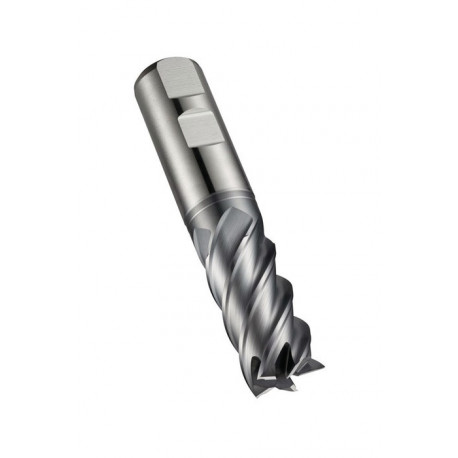 Fraise C907 DIN 844 K D.28mm Coupe-L.45mm HSS-E-PM ALCRONA 45 degrés Z.6