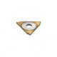 Insert de coupe K313 Epaisseur 1.5mm HSS-E TiN Angle de dégagement 15 Degrés DORMER (Par 10)