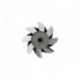 Fraise conique Werksnorm D.60 degrés HSS Z.8 DORMER