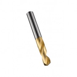 Foret hélicoidal DIN 6539 TypN R520 D.7.1mm HM TiN HA 2.5XD DORMER