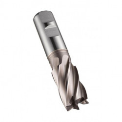 Fraise C246 DIN 844 K D.25mm Coupe-L.45mm HSS-E-PM TiCN 30 degrés Z.5 DOR
