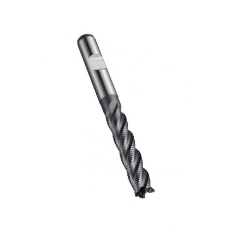 Fraise C492 DIN 844 L D.18mm Coupe-L.63mm HSS-E-PM ALCRONA 35 degrés Z.4