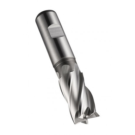 Fraise C247 DIN 844 K D.3.18mm Coupe-L.10mm HSS-E-PM Brut 30 degrés Z.4