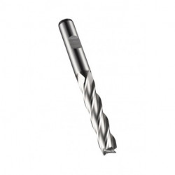 Fraise C273 DIN 844 L D.19.05mm Coupe-L.75mm HSS-E-PM Brut 30 degrés Z.4