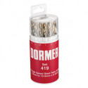 Jeu de Foret hélicoidaux A094 DIN 338 TypN D.1-10x0.5mm HSS 19 unités Boîte ronde DORMER