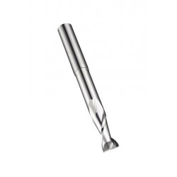 Fraise S611 Werksnorm R.0.1mm Gesamt-L.80mm HM Polished 30 degrés Z.2 DORMER