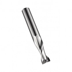 Fraise S610 Werksnorm R.0.1mm Gesamt-L.50mm HM Polished 30 degrés Z.2 DORMER