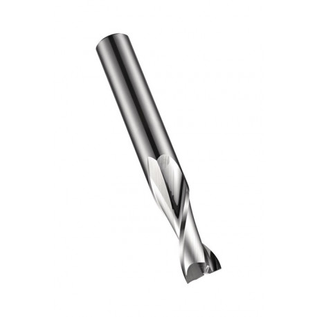 Fraise S610 Werksnorm R.0.1mm Gesamt-L.50mm HM Polished 30 degrés Z.2 DORMER
