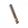 Fraise S524 Werksnorm Lg Total.75mm HM TiSiN 40 degrés Z.4 DORMER