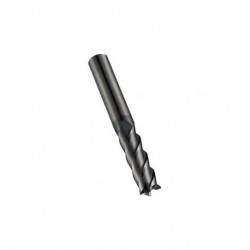 Fraise S717 Werksnorm Lg Total.125mm HM AlCrN 40 degrés Z.4 DORMER