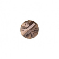 Fraise S526 Werksnorm Lg Total.75mm HM TiSiN 50 degrés Z.6 DORMER