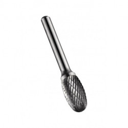 Fraise sur tige D.6.3mm Kopf-L.9.5mm HM Brut DORMER