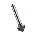 Fraise sur tige D.12.7mm Kopf-L.6.3mm HM Brut DORMER