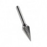 Fraise sur tige D.6.3mm Kopf-L.12.7mm HM Brut DORMER